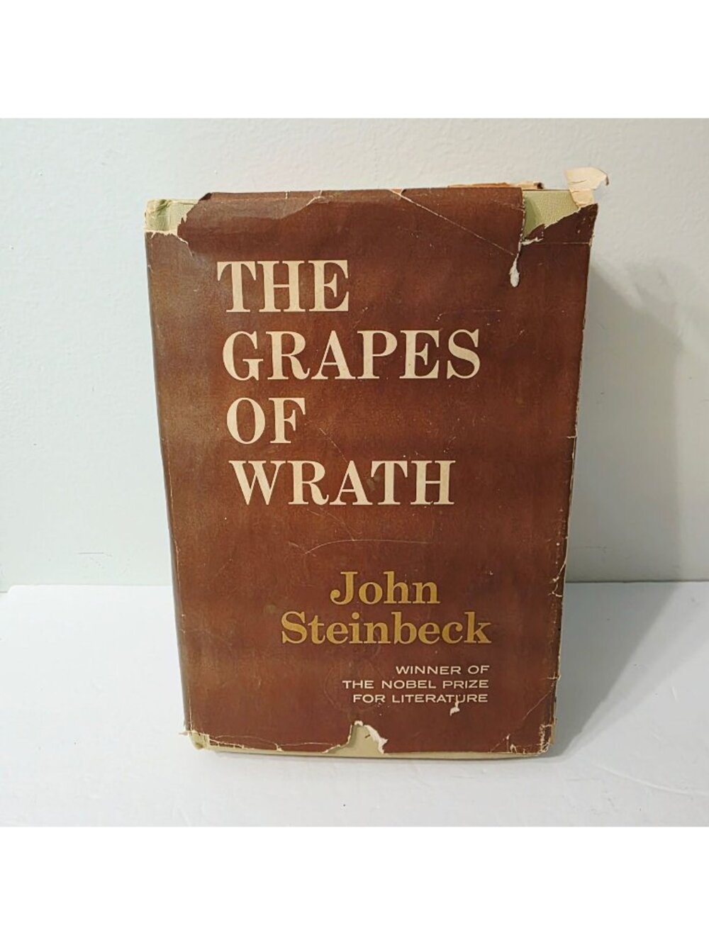 The Grapes of Wrath by John Steinbeck 1939 Viking Press 1st Book Club Edition DJ